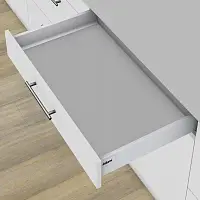 Выдвижной ящик BLUM TANDEMBOX antaro, L-400 мм, низкий M, серый — купить оптом и в розницу в интернет магазине GTV-Meridian.